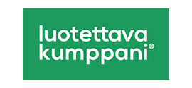 Luotettava kumppani logo